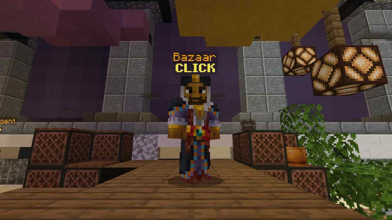 image of the bazaar npc